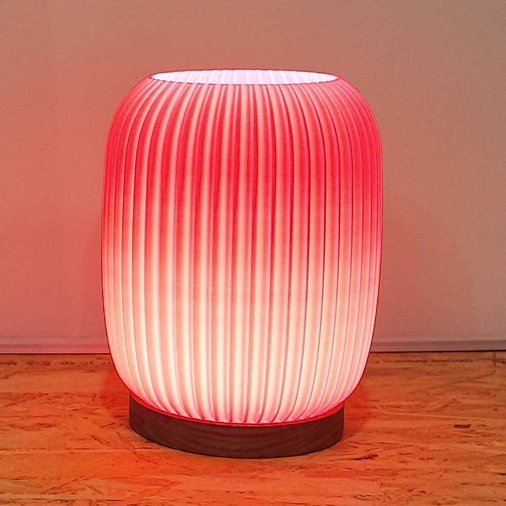 Lampara de mesa modelo Aura color rosa 2 - 272x272